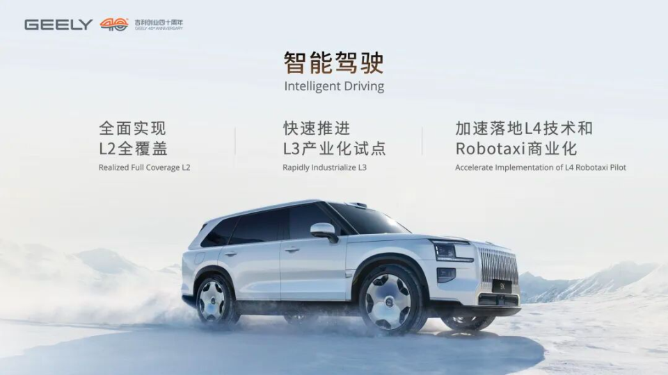 Beyond cars: Geely's roadmap to global mobility ecosystem by 2030