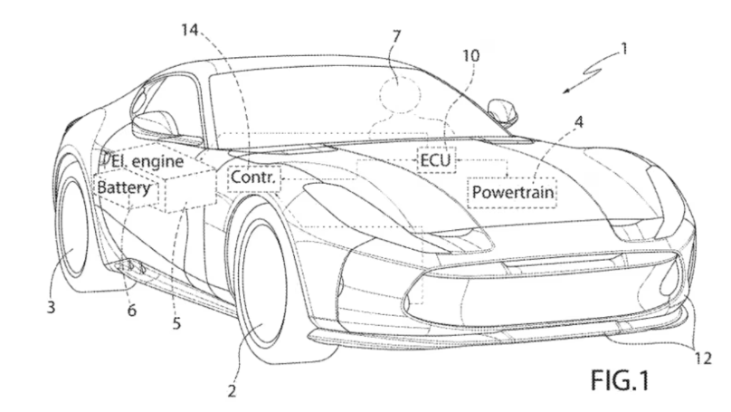 Ferrari files patent for predictive control system using predictive algorithms to estimate aerodynamic load demand