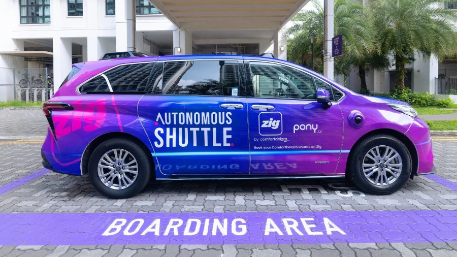 Pony.ai launches Robotaxi service in Singapore with ComfortDelGro