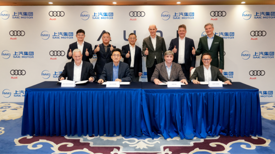 Audi, SAIC Motor deepen strategic alliance to accelerate China EV push